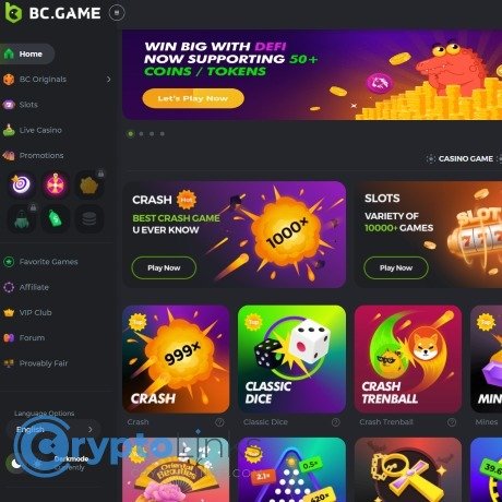 BC.Game كازينو العملات المشفرة الرائد في صناعة القمار